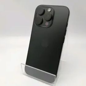 【中古】Apple 国内版 【SIMフリー】 iPhone 16 Pro 256GB ブラックチタニウム MYN03J/A【ECセンター】保証期間１ヶ月【ランクC】