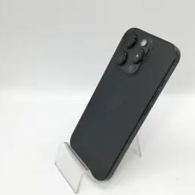 【中古】Apple SoftBank 【SIMフリー】 iPhone 16 Pro 256GB ブラックチタニウム MYN03J/A【京都】保証期間１ヶ月【ランクB】