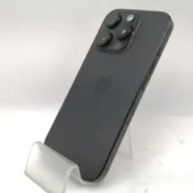 【中古】Apple 国内版 【SIMフリー】 iPhone 16 Pro 256GB ブラックチタニウム MYN03J/A【新宿】保証期間１ヶ月【ランクA】