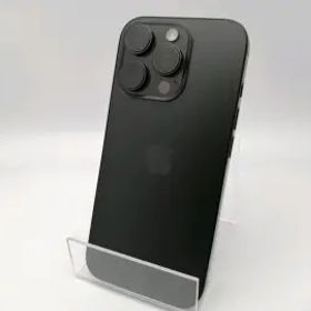【中古】Apple 国内版 【SIMフリー】 iPhone 16 Pro 256GB ブラックチタニウム MYN03J/A【ECセンター】保証期間１ヶ月【ランクB】
