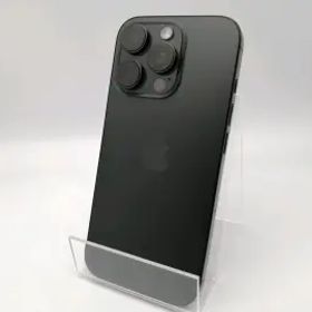 【中古】Apple 国内版 【SIMフリー】 iPhone 16 Pro 256GB ブラックチタニウム MYN03J/A【ECセンター】保証期間１ヶ月【ランクB】