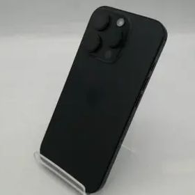 【中古】Apple docomo 【SIMフリー】 iPhone 16 Pro 256GB ブラックチタニウム MYN03J/A【町田】保証期間１ヶ月【ランクB】