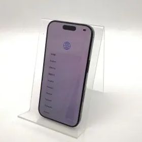 【中古】Apple 国内版 【SIMフリー】 iPhone 16 Pro 256GB ブラックチタニウム MYN03J/A【三宮センター】保証期間１ヶ月【ランクB】
