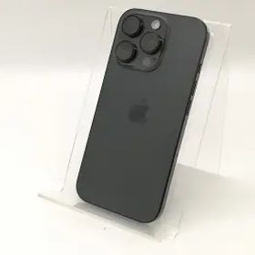 【中古】Apple 国内版 【SIMフリー】 iPhone 16 Pro 256GB ブラックチタニウム MYN03J/A【秋葉4号】保証期間１ヶ月【ランクB】