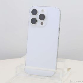 (中古)Apple iPhone16 Pro 256GB ホワイトチタニウム MYN13J/A SIMフリー(276-ud)