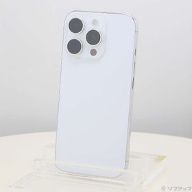 (中古)Apple iPhone16 Pro 256GB ホワイトチタニウム MYN13J/A SIMフリー(251-ud)