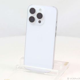 (中古)Apple iPhone16 Pro 256GB ホワイトチタニウム MYN13J/A SIMフリー(262-ud)