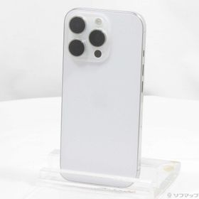 (中古)Apple iPhone16 Pro 256GB ホワイトチタニウム MYN13J/A SIMフリー(251-ud)