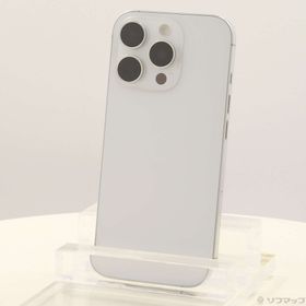 (中古)Apple iPhone16 Pro 256GB ホワイトチタニウム MYN13J/A SIMフリー(352-ud)