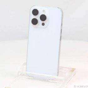 (中古)Apple iPhone16 Pro 256GB ホワイトチタニウム MYN13J/A SIMフリー(297-ud)