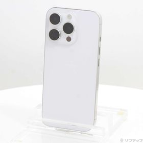 (中古)Apple iPhone16 Pro 256GB ホワイトチタニウム MYN13J/A SIMフリー(251-ud)