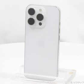 (中古)Apple iPhone16 Pro 256GB ホワイトチタニウム MYN13J/A SIMフリー(262-ud)