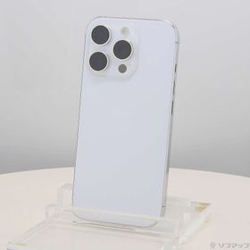 (中古)Apple iPhone16 Pro 256GB ホワイトチタニウム MYN13J/A SIMフリー(269-ud)