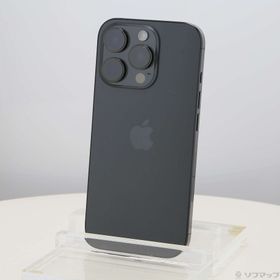 (中古)Apple iPhone16 Pro 512GB ブラックチタニウム MYN43J/A SIMフリー(262-ud)