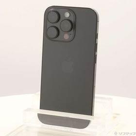 (中古)Apple iPhone16 Pro 512GB ブラックチタニウム MYN43J/A SIMフリー(276-ud)