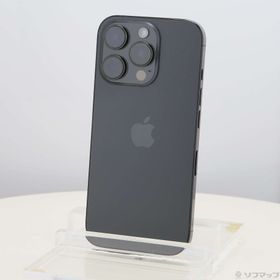 (中古)Apple iPhone16 Pro 512GB ブラックチタニウム MYN43J/A SIMフリー(258-ud)