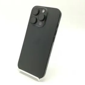 【中古】Apple 国内版 【SIMフリー】 iPhone 16 Pro 512GB ブラックチタニウム MYN43J/A【広島】保証期間１ヶ月【ランクB】