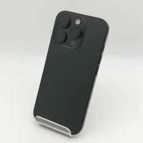 【中古】Apple 国内版 【SIMフリー】 iPhone 16 Pro 512GB ブラックチタニウム MYN43J/A【京都】保証期間１ヶ月【ランクB】