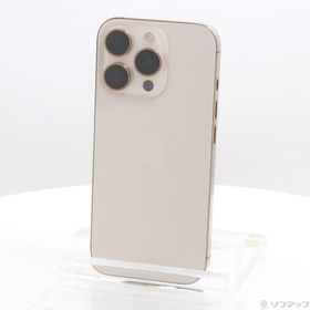 (中古)Apple iPhone16 Pro 512GB デザートチタニウム MYN63J/A SIMフリー(368-ud)