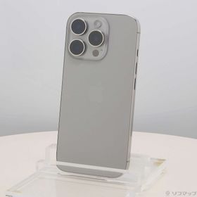 (中古)Apple iPhone16 Pro 512GB ナチュラルチタニウム MYN73J/A SIMフリー(297-ud)