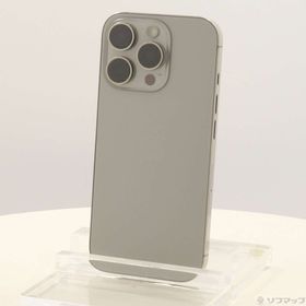 (中古)Apple iPhone16 Pro 512GB ナチュラルチタニウム MYN73J/A SIMフリー(258-ud)
