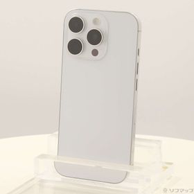 (中古)Apple iPhone16 Pro 1TB ホワイトチタニウム MYN93J/A SIMフリー(377-ud)