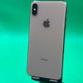 ★バッテリー新品 iPhone XS Max 512GB ゴールド SIMフリー docomo