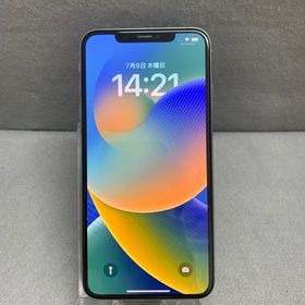 美品 国内版 SIMフリー iPhoneXs Max 64GB シルバー色