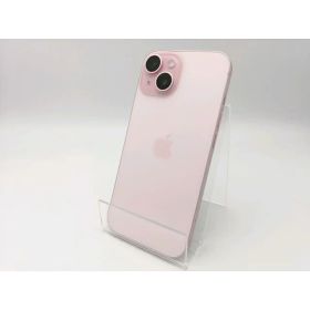 【中古】Apple 国内版 【SIMフリー】 iPhone 15 128GB ピンク MTMJ3J/A【ECセンター】保証期間1ヶ月【ランクB】
