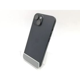 【中古】Apple au 【SIMフリー】 iPhone 15 128GB ブラック MTMH3J/A【熊本】保証期間1ヶ月【ランクC】