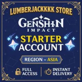 原神 Starter - Asia - 1 5-Star Character