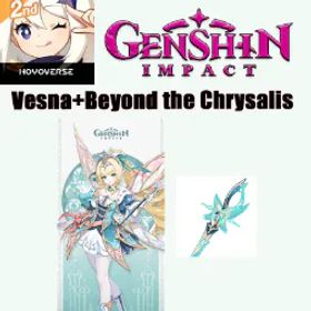 原神 [EU]AR55|Vesna+Sign+Qiqi+54867 Primogems+102 Acquaint Fate|See description for details