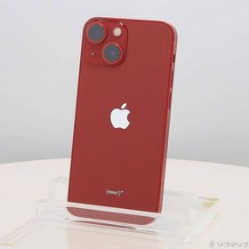 〔中古〕Apple(アップル) iPhone13 mini 256GB プロダクトレッド MLJM3J／A SIMフリー〔276-ud〕