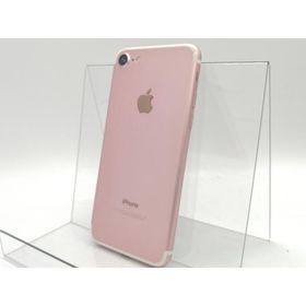 【中古】Apple SoftBank 【SIMロック解除済み】 iPhone 7 128GB ローズゴールド MNCN2J/A【錦糸町北口】保証期間１週間【ランクC】