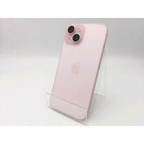 【中古】Apple 国内版 【SIMフリー】 iPhone 15 128GB ピンク MTMJ3J/A【ECセンター】保証期間１ヶ月【ランクB】