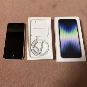 Apple iPhone SE 第3世代 ホワイト 本体 美品