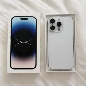 美品 iPhone 14 Pro 256GB シルバー 付属品あり
