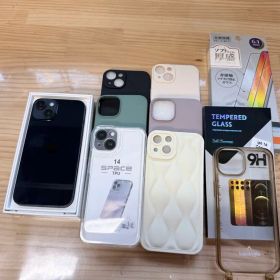 iPhone14 128GB ミッドナイト 美品 修理歴なし ケース等付属品多数