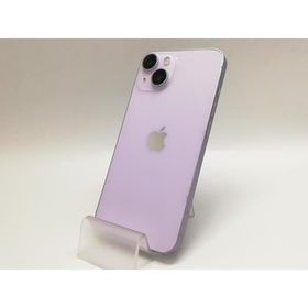 【中古】Apple docomo 【SIMフリー】 iPhone 14 256GB パープル MPW93J/A【福岡天神】保証期間１ヶ月【ランクC】