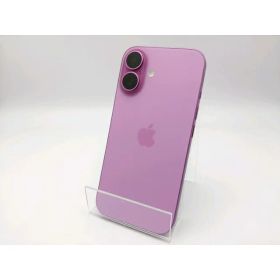 【中古】Apple SoftBank 【SIMフリー】 iPhone 16 128GB ピンク MYDT3J/A【ECセンター】保証期間1ヶ月【ランクA】