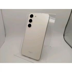 【中古】SAMSUNG au 【SIMフリー】 Galaxy S23 クリーム 8GB 256GB SCG19【川越クレアモール】保証期間1ヶ月【ランクC】