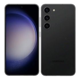 【中古】【安心保証】 Galaxy S23 SCG19[256GB] au ファントムブラック
