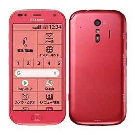 【中古】【安心保証】 らくらくスマートフォン F-42A[32GB] docomo ピンク