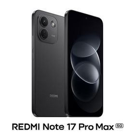 Xiaomi(シャオミ) REDMI Note 17 Pro Max 5G (8GB/ 512GB) -ブラック(SIMフリー版) MZB0P35JP 返品種別A