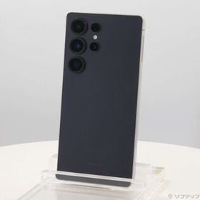 (中古)SAMSUNG Galaxy S25 Ultra 256GB チタニウムブラック SCSBD2 Softbank SIMフリー(297-ud)