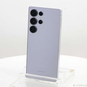 (中古)SAMSUNG Galaxy S25 Ultra 256GB チタニウムシルバーブルー SC-52F docomo SIMフリー(258-ud)