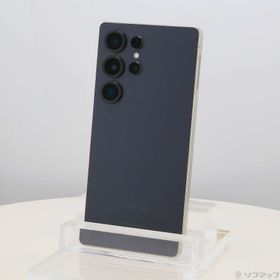 (中古)SAMSUNG Galaxy S25 Ultra 256GB チタニウムブラック SC-52F docomo SIMフリー(305-ud)
