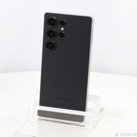 (中古)SAMSUNG Galaxy S25 Ultra 256GB チタニウムブラック SCSBD2 Softbank SIMフリー(258-ud)