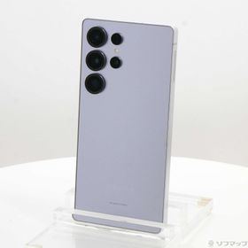 (中古)SAMSUNG Galaxy S25 Ultra 256GB チタニウムシルバーブルー SCG32 au SIMフリー(258-ud)