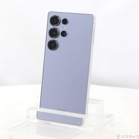 (中古)SAMSUNG Galaxy S25 Ultra 256GB チタニウムシルバーブルー SCSBD1 Softbank SIMフリー(262-ud)